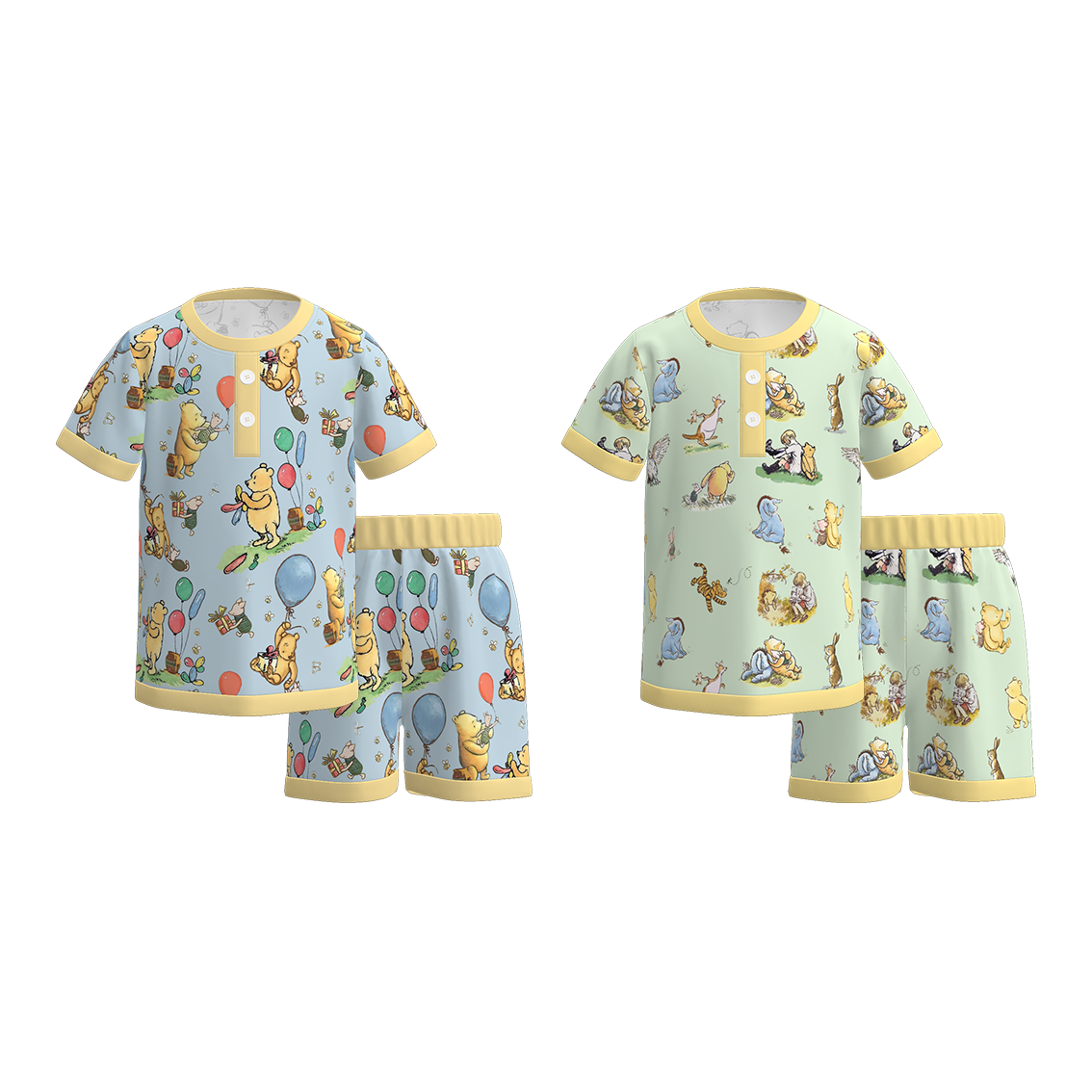 （Pre Order）Boys Spring and Summer Cartoon Print Pajamas