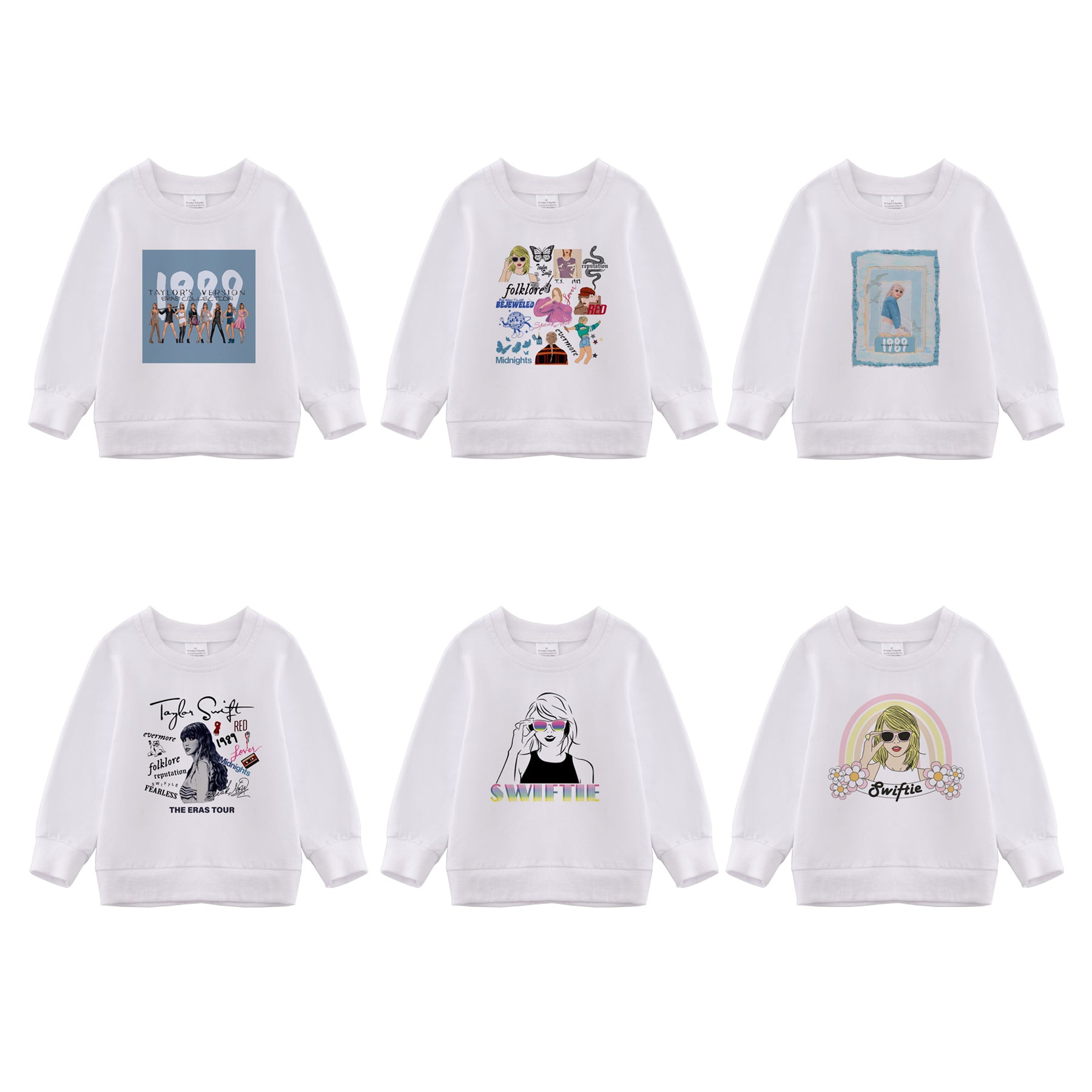 （Pre Order）Girls Fall TS Print Sweatshirt