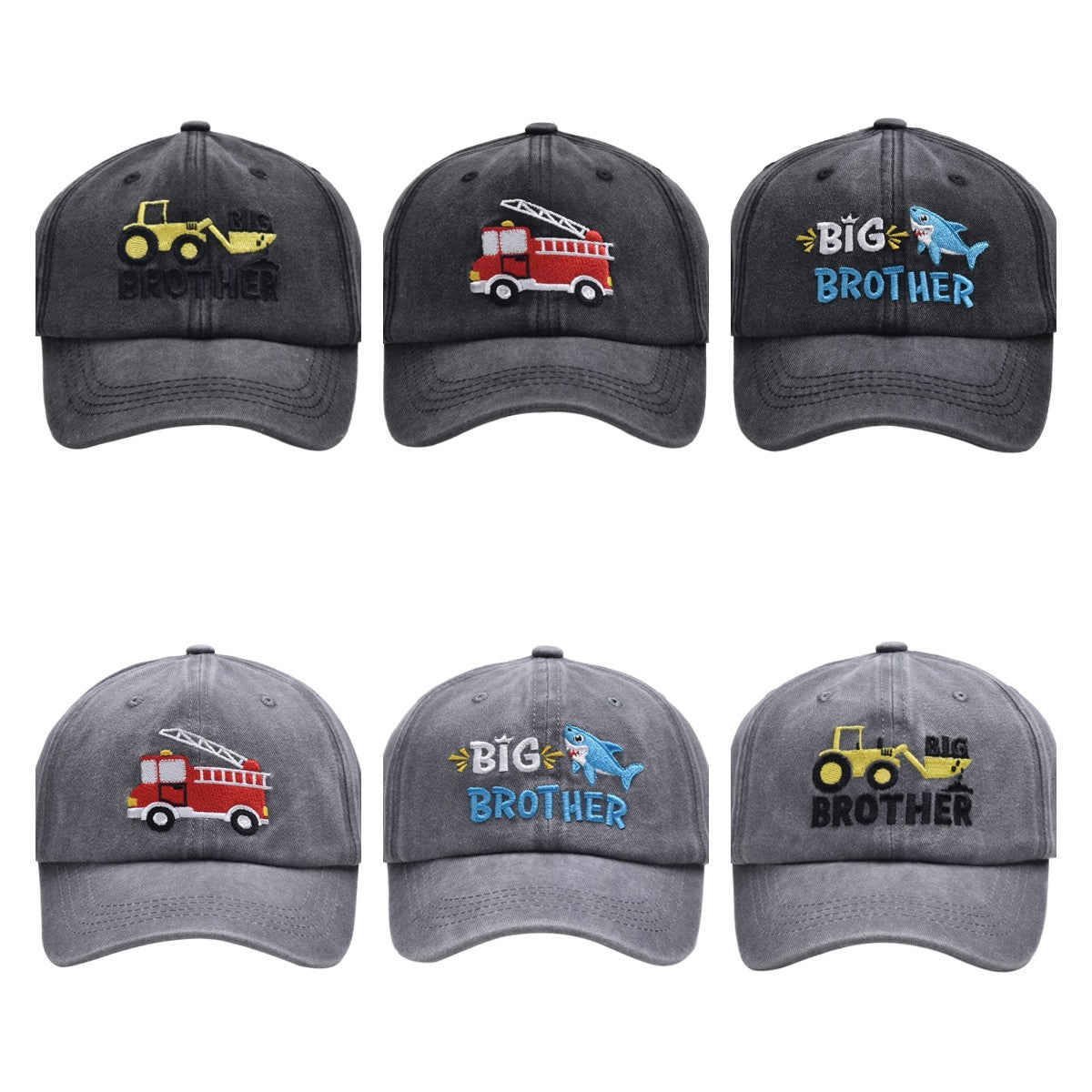 （Pre Order）Boy's Embroidered Baseball Cap