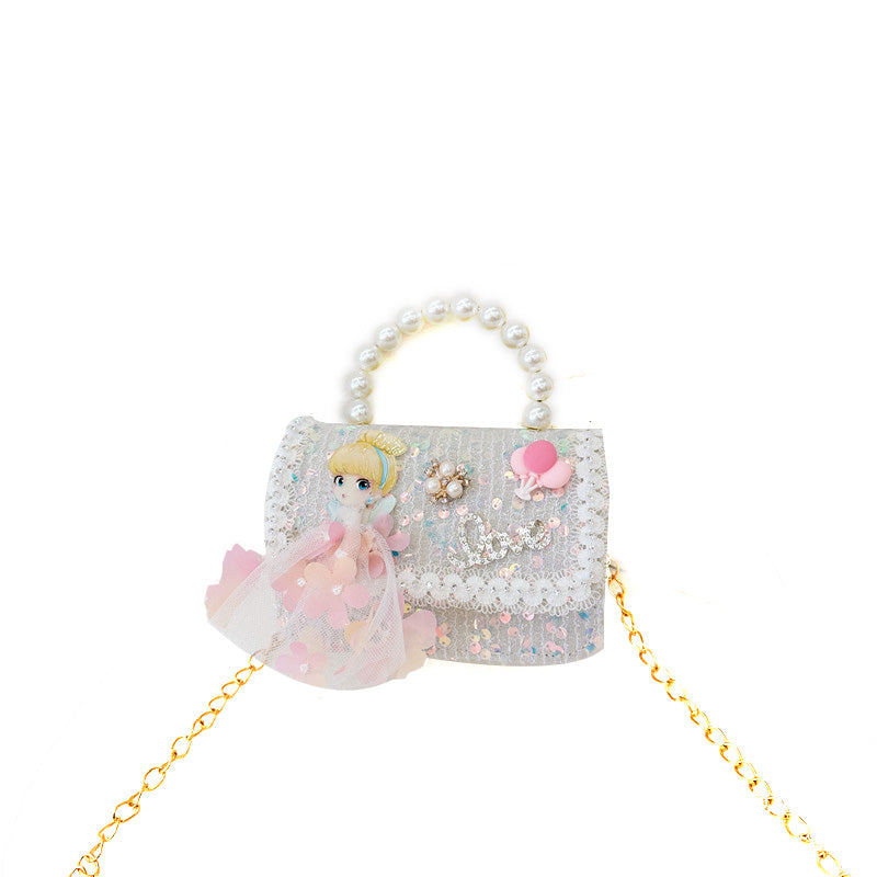 （Pre Order）Girls Fashion Princess Crossbody Bag