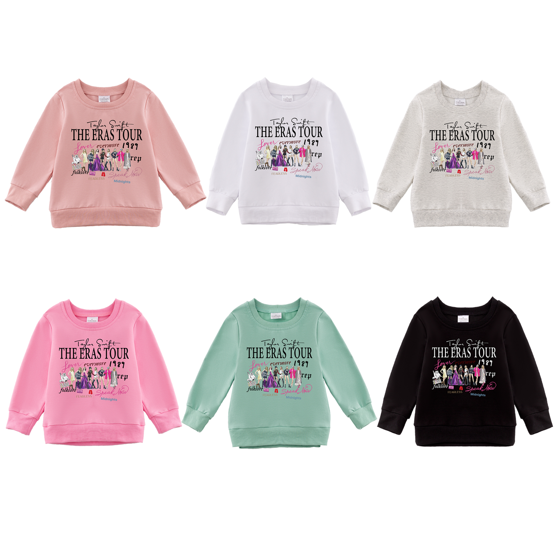 （Pre Order）Girls Fall TS Print Sweatshirt