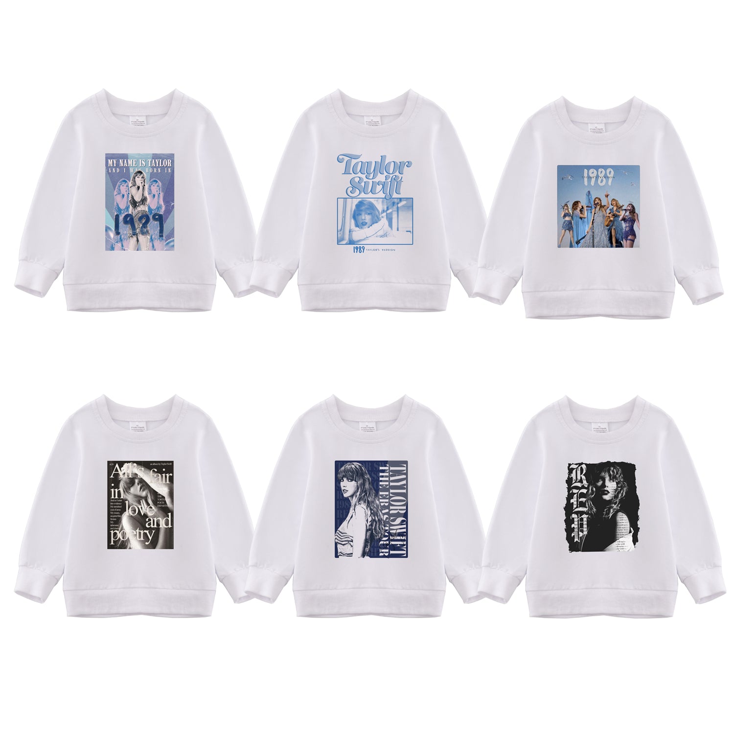 （Pre Order）Girls Fall TS Print Sweatshirt