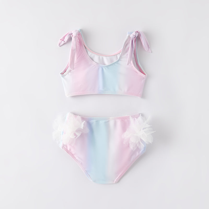 （In Stock）Girls Summer Gradient Swimsuit