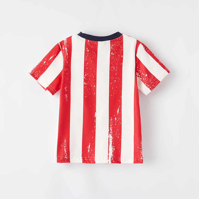 （In Stock）Boys Patriotic Print Top