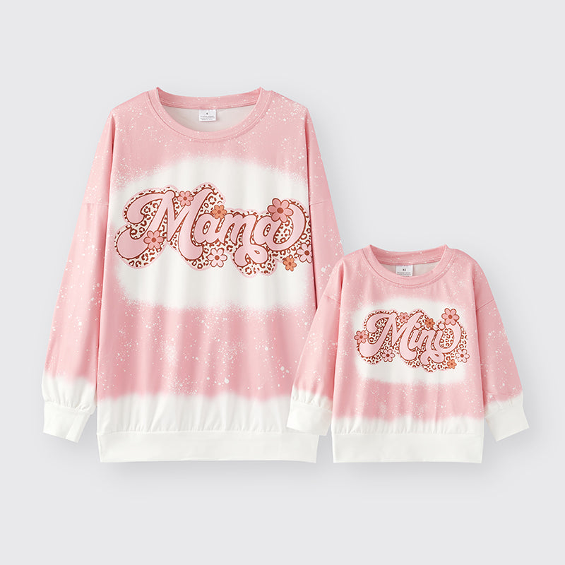 （In Stock L33-2-2）Mommy and Me Valentine's Day Print Top