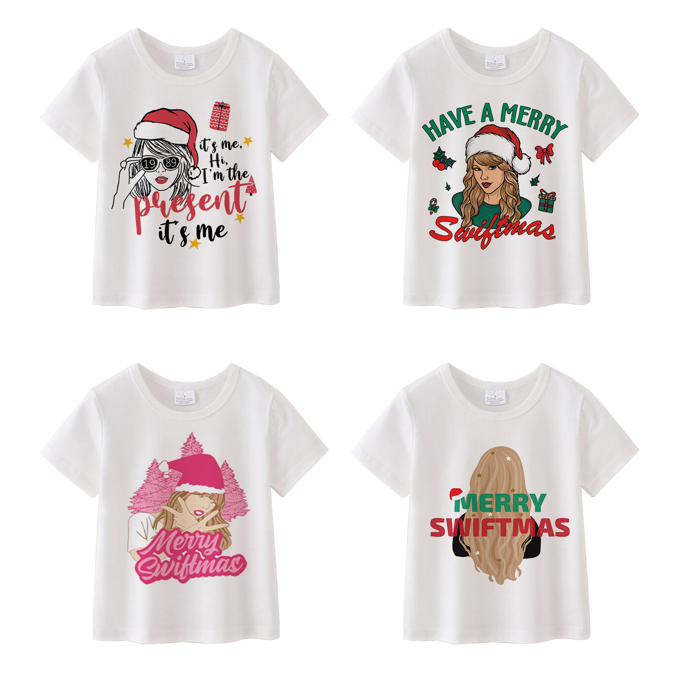 （Pre Order）Christmas TS Print Cotton Top