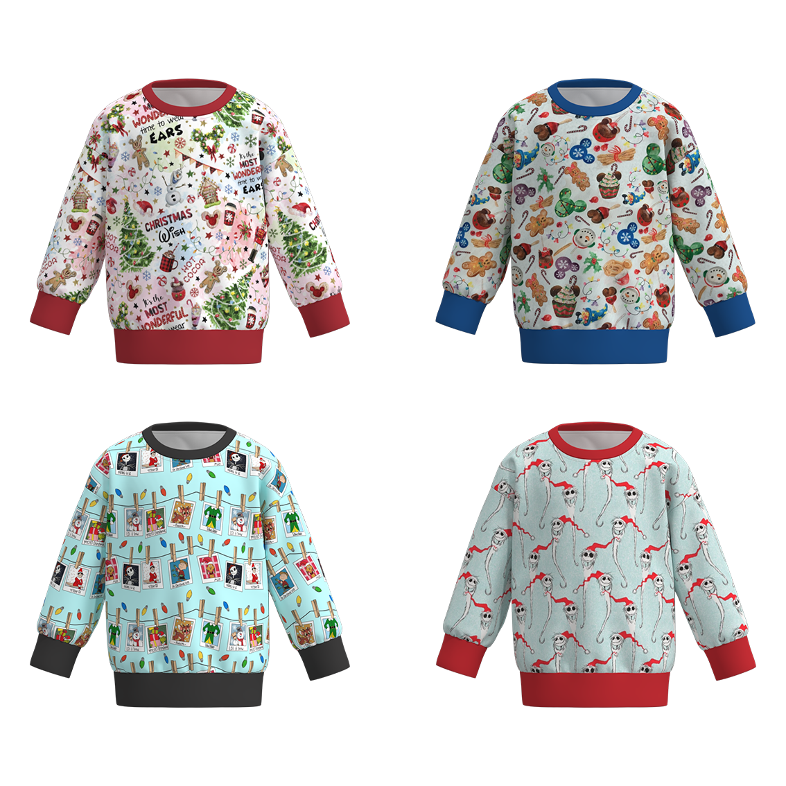 （Pre Order）Boys Christmas Print Sweatshirt