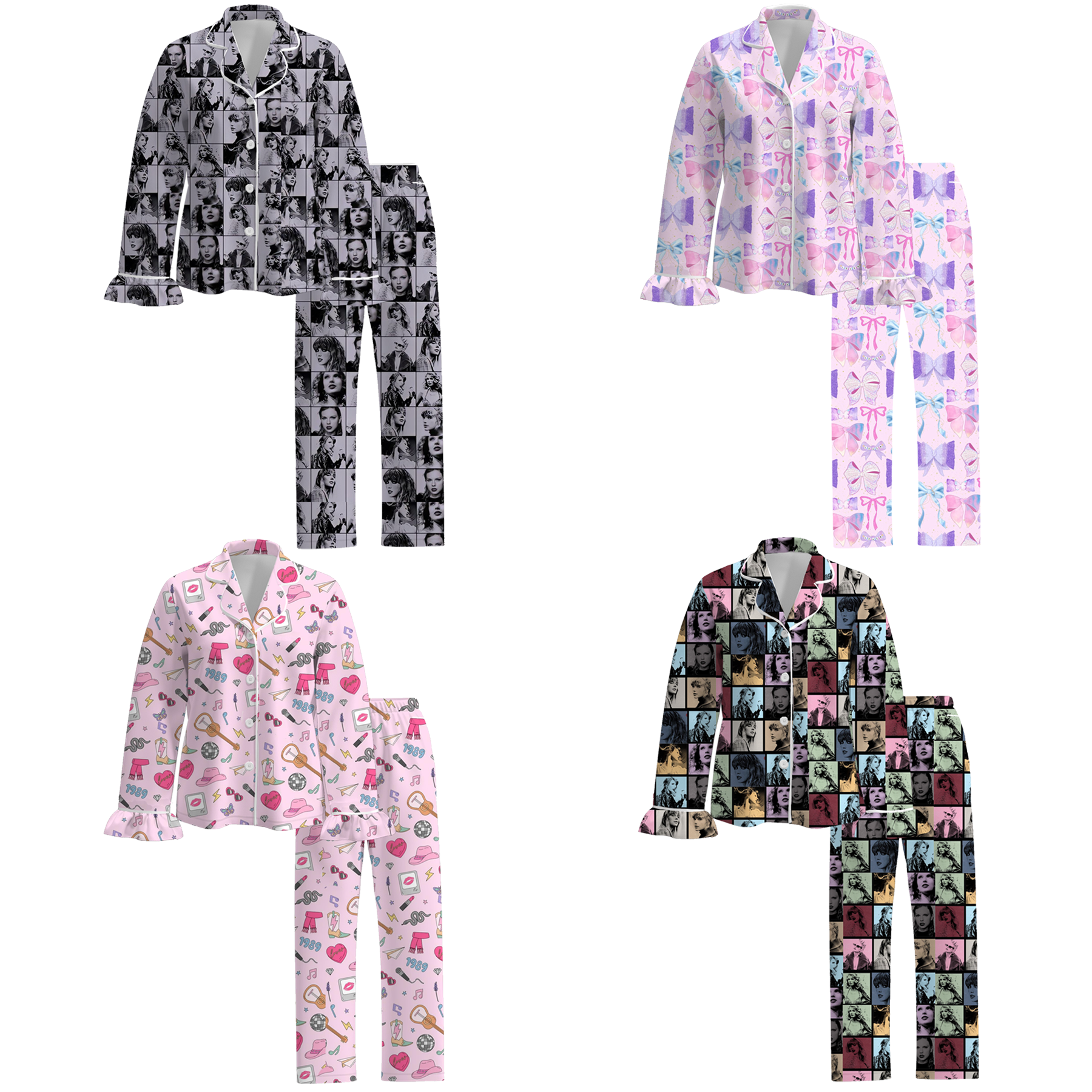 （Pre Order）Adults TS Print Pajamas