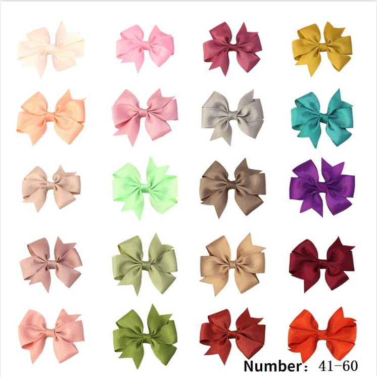 （Pre Order）Girls Hand Made Bow Hair Clip