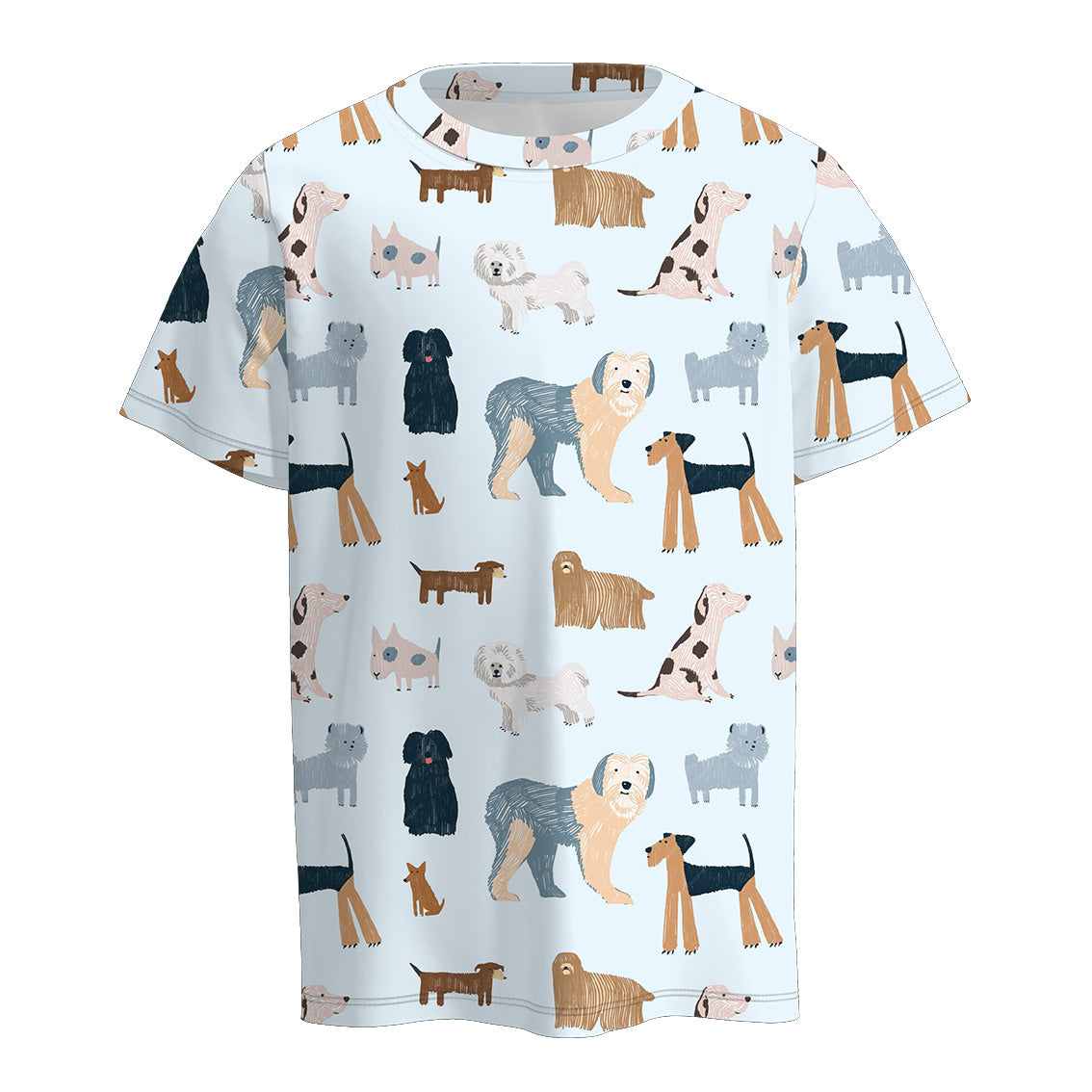 （Pre Order）Boy's Blue Animals Top