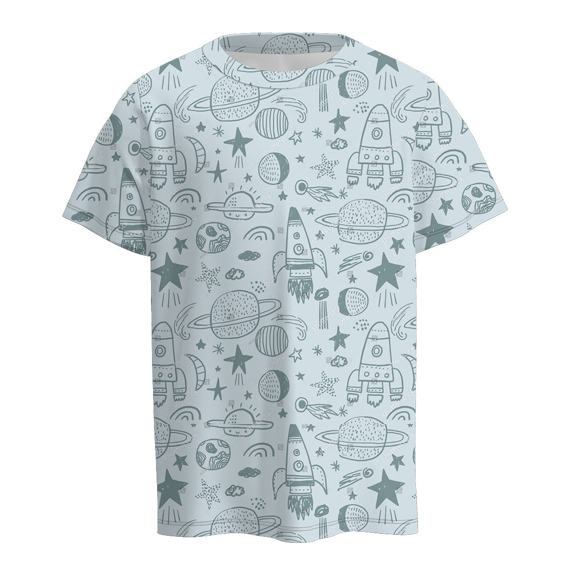 （Pre Order）Boy's Space-themed Top