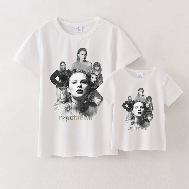 （Pre Order）Mommy & Me TS White Cotton T-shirt