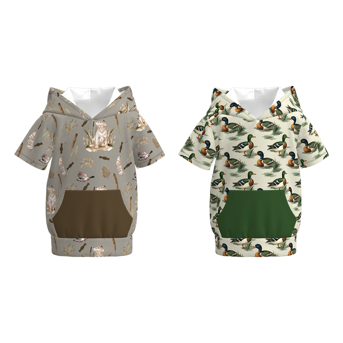 （Pre Order）Boys Spring and Summer Wild Duck Print Hoodie