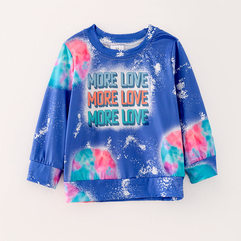 （In Stock）Mommy and Me MORE LOVE Print Top