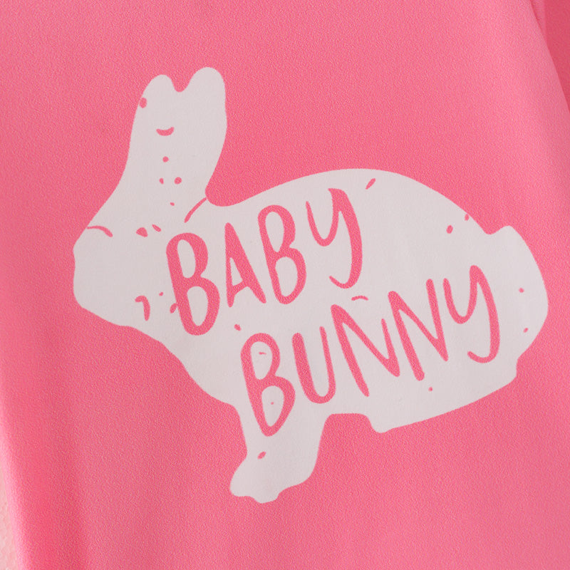 （In Stock）Mommy and Me Easter Bunny Print Top