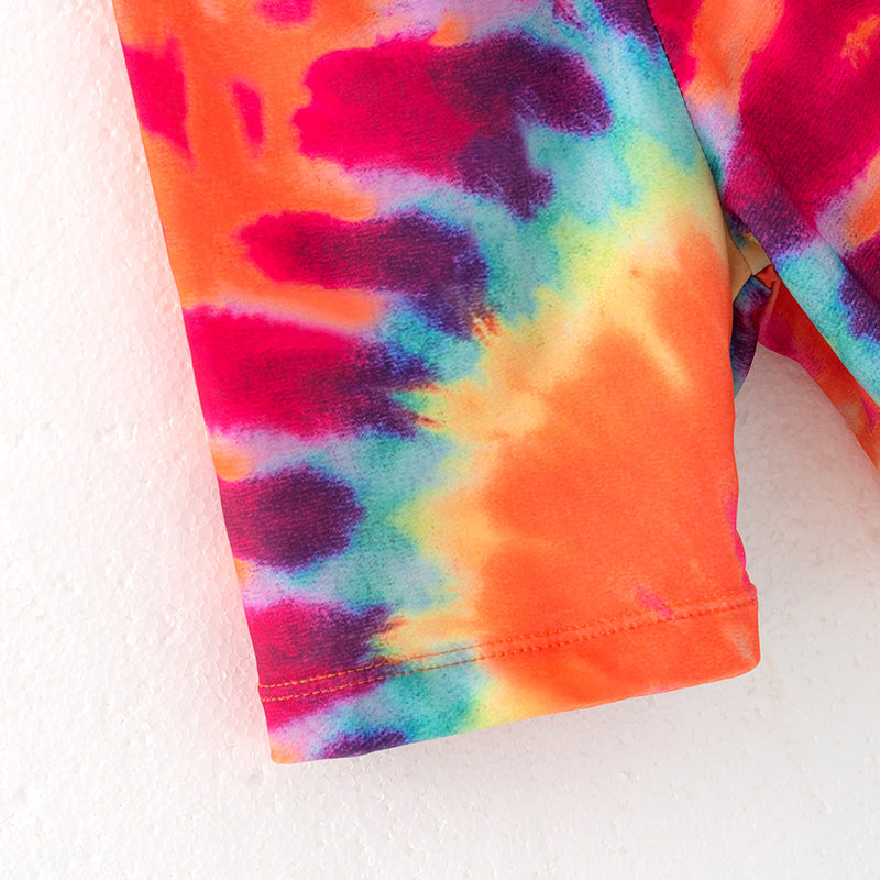 （In Stock）Daddy and Me Summer Tie-dye Swim Trunks