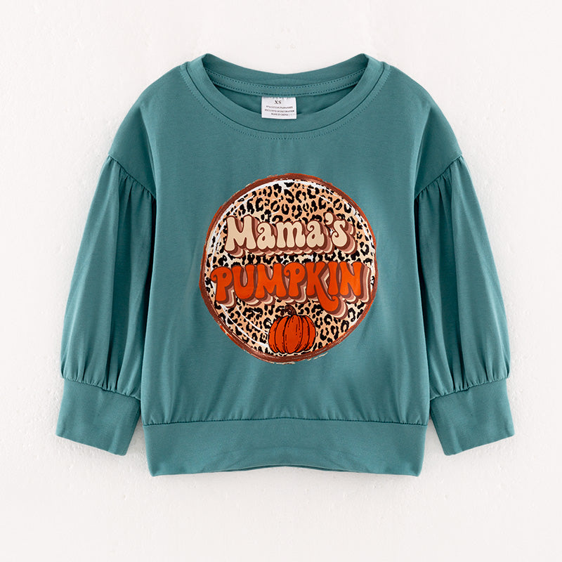 （In Stock Q5-5-1）Mommy and Me Thanksgiving Print Top