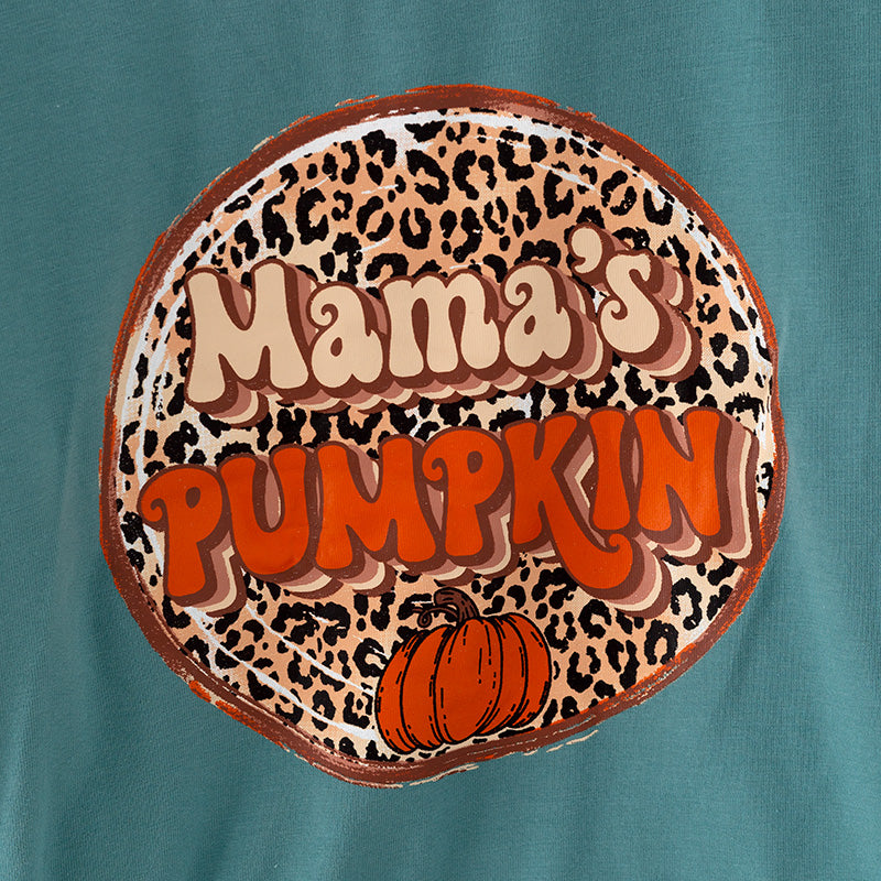 （In Stock Q5-5-1）Mommy and Me Thanksgiving Print Top