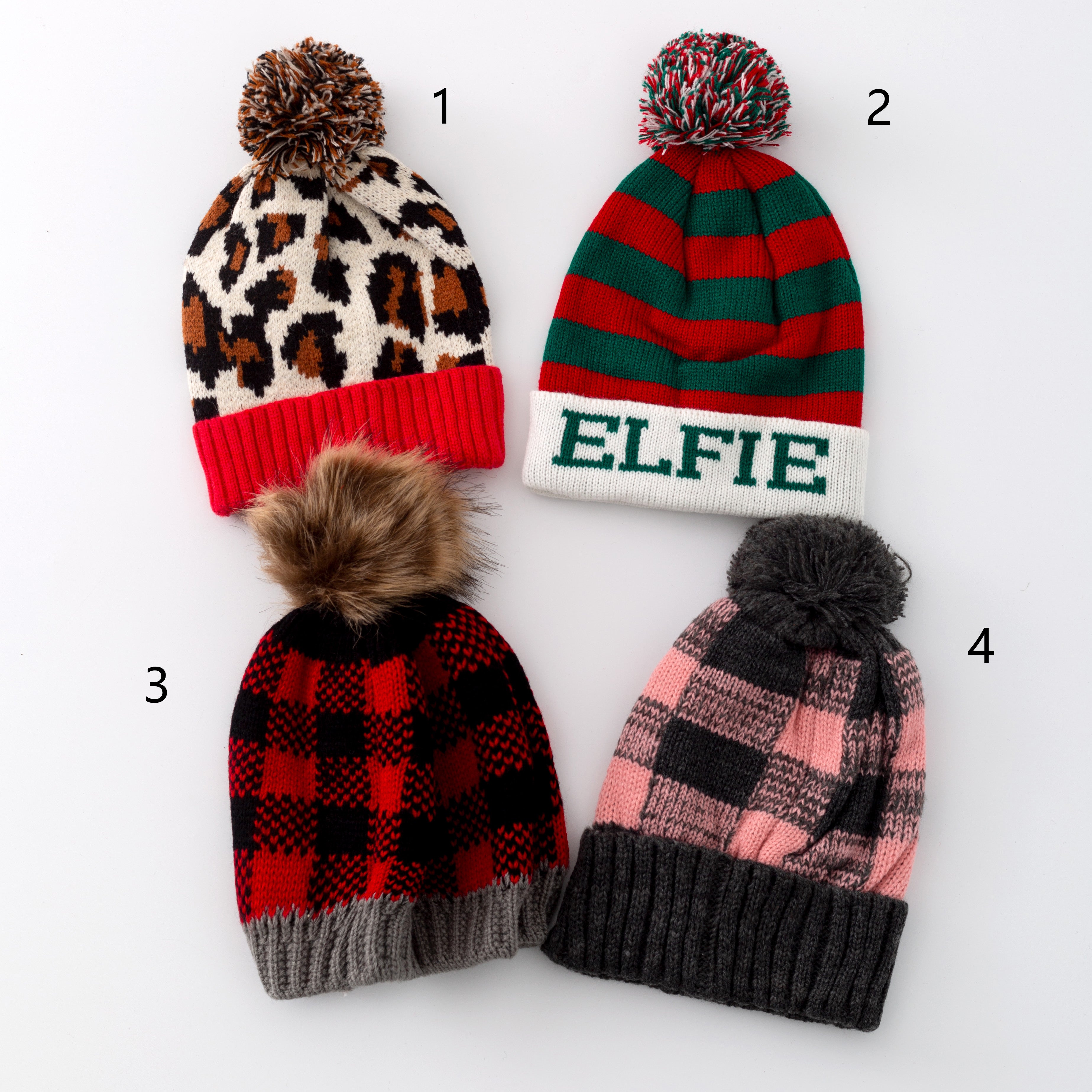 （In Stock）Kids Christmas Woolen Hat