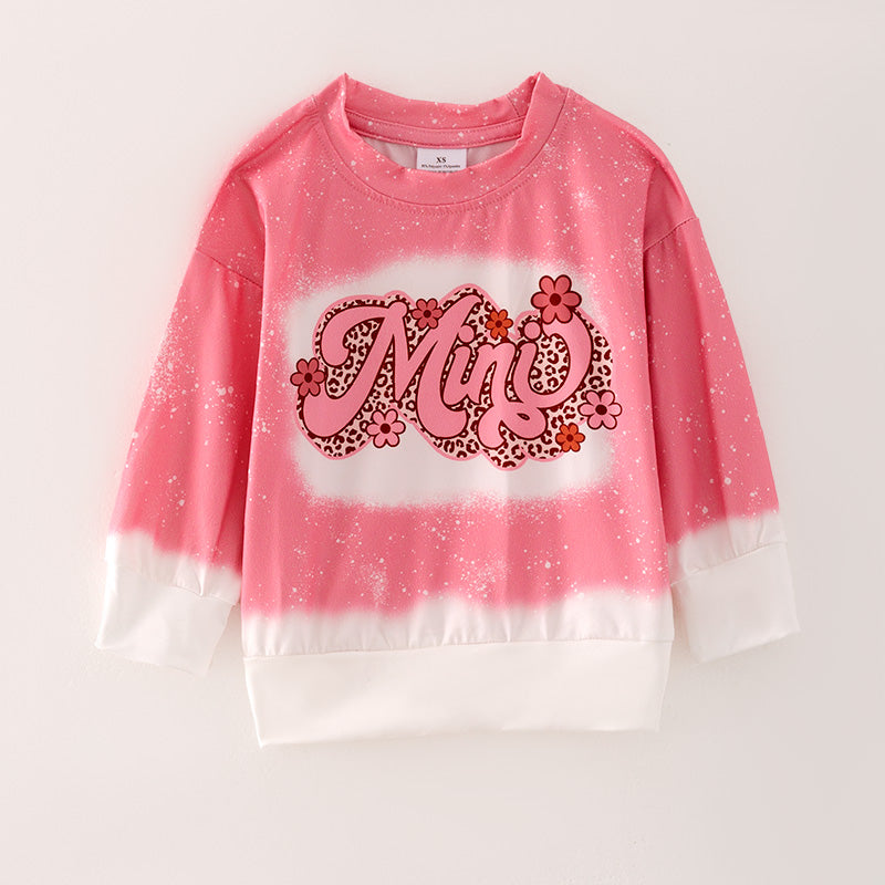 （In Stock G22-1-2 G22-3-2）Mommy and Me Valentine's Day Print Top