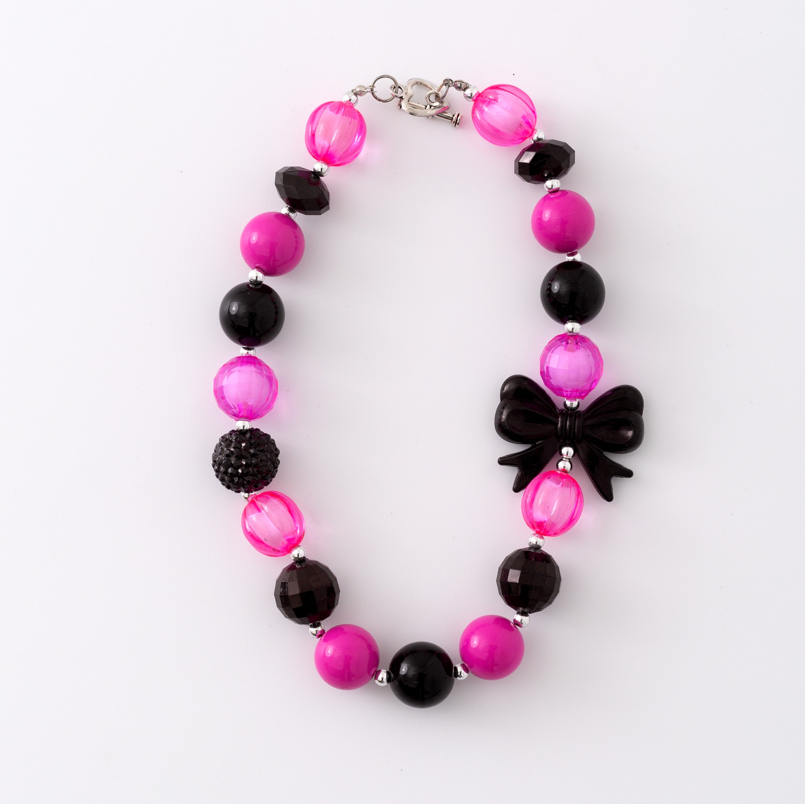 （In Stock G11）Girls Rhinestone Beaded Necklace