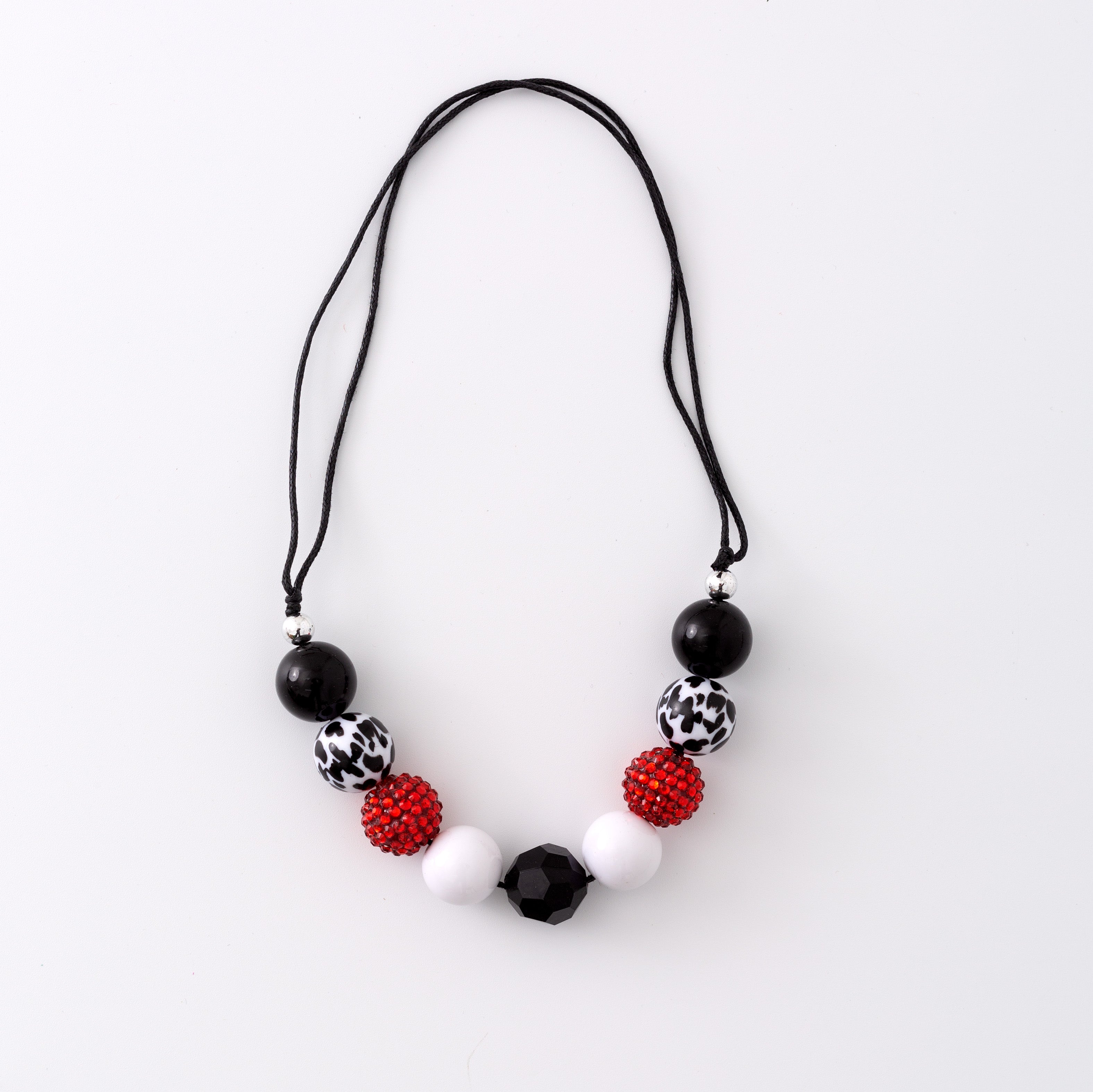 （In Stock G11）Girls Rhinestone Beaded Necklace