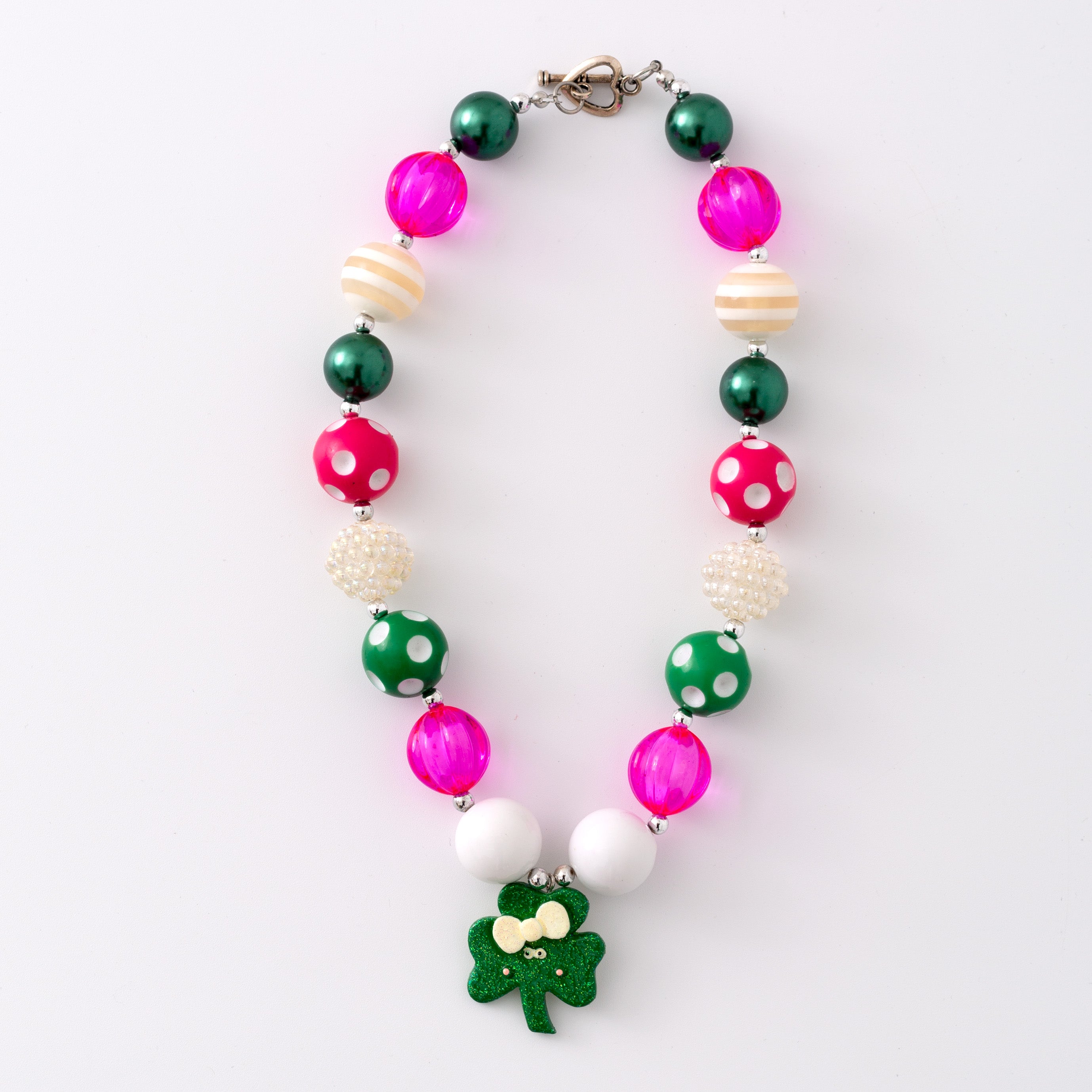 （In Stock G11）Girls Rhinestone Beaded Necklace