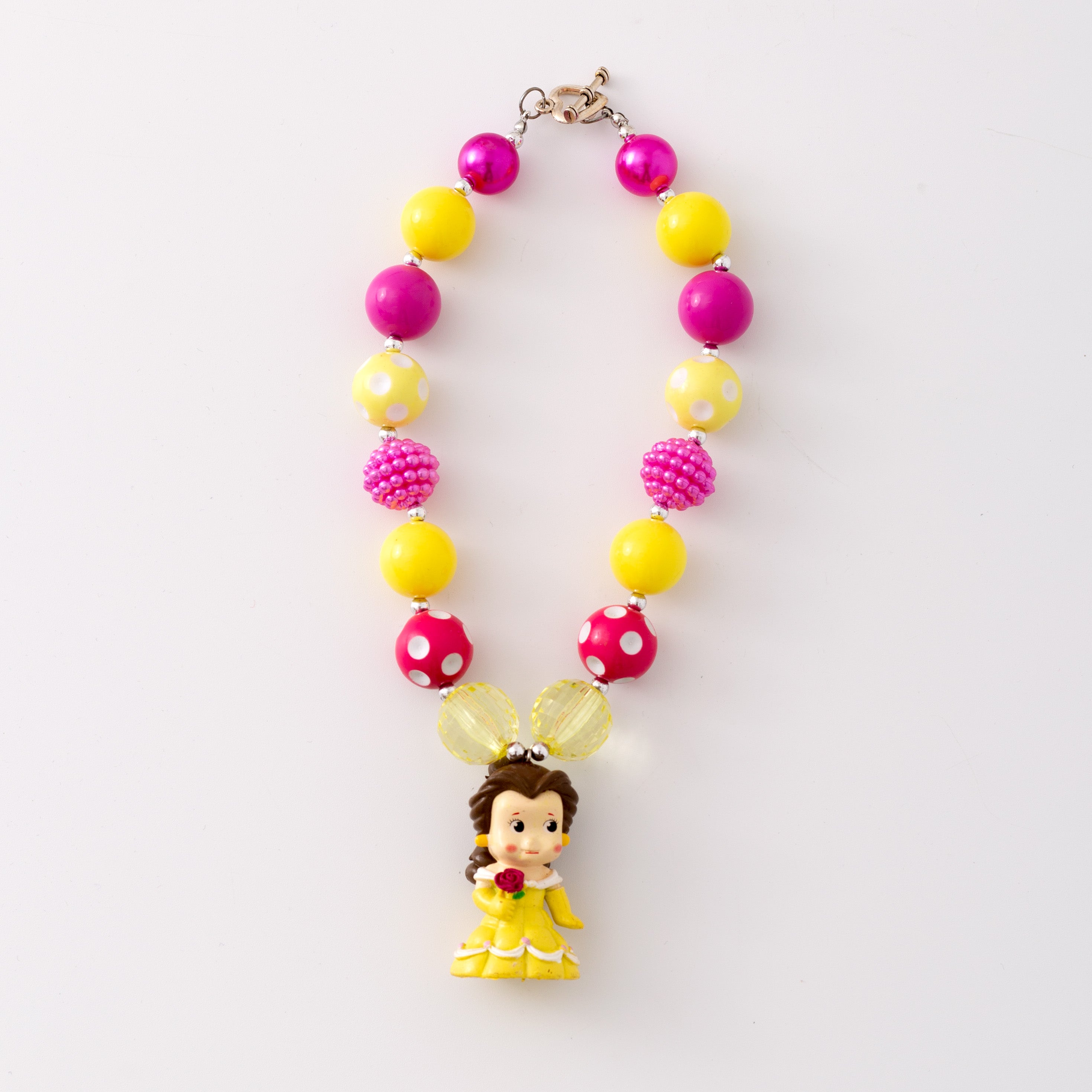 （In Stock G11）Girls Rhinestone Beaded Necklace