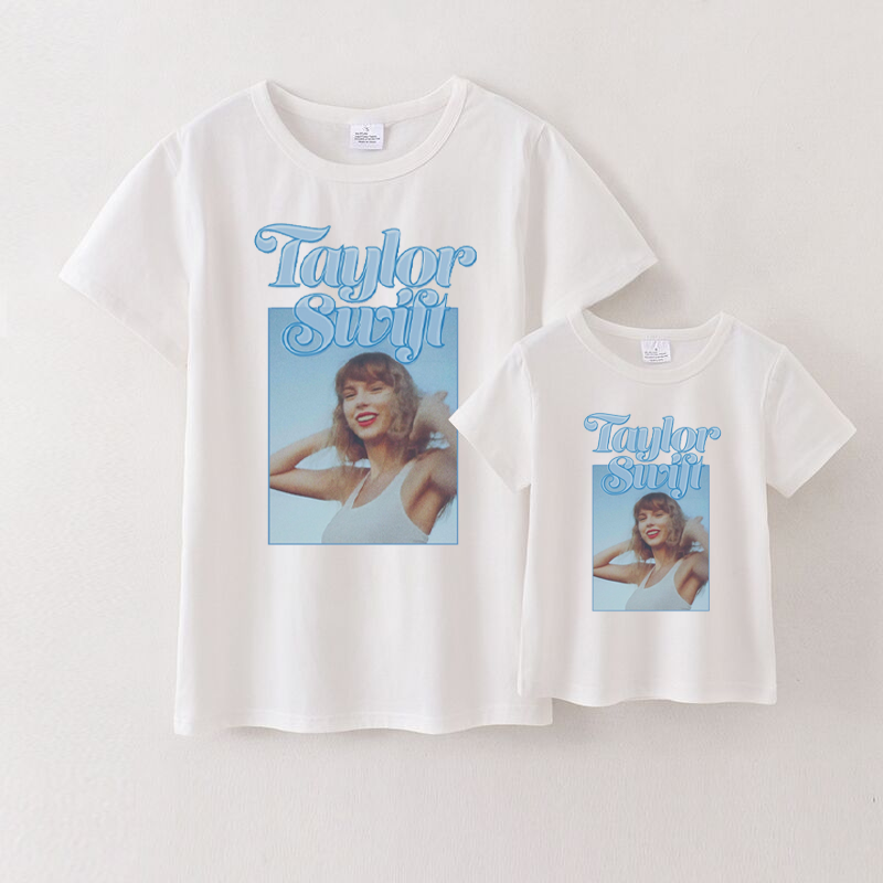 （Pre Order）Mommy & Me TS White Cotton T-shirt