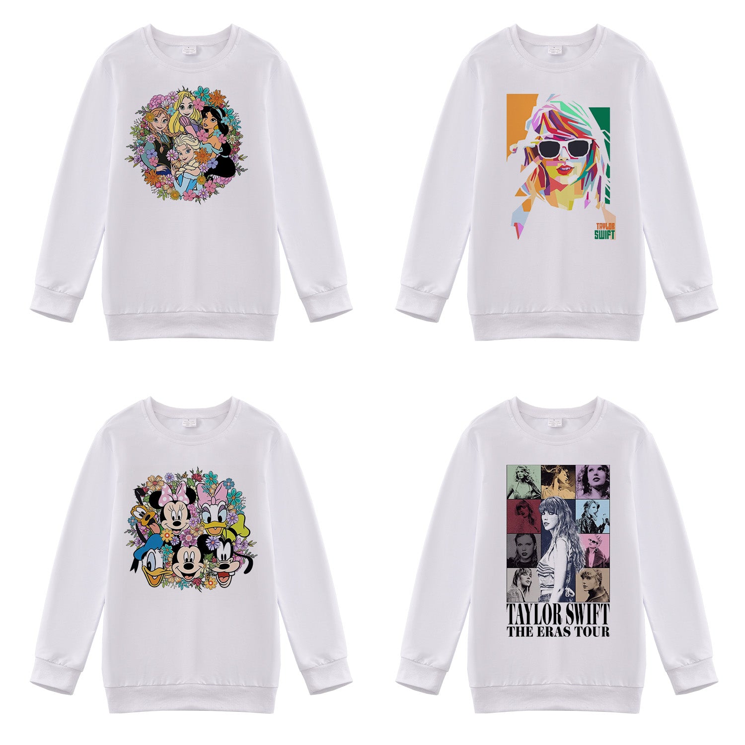 （Pre Order）Adults Fall TS Print Sweatshirt