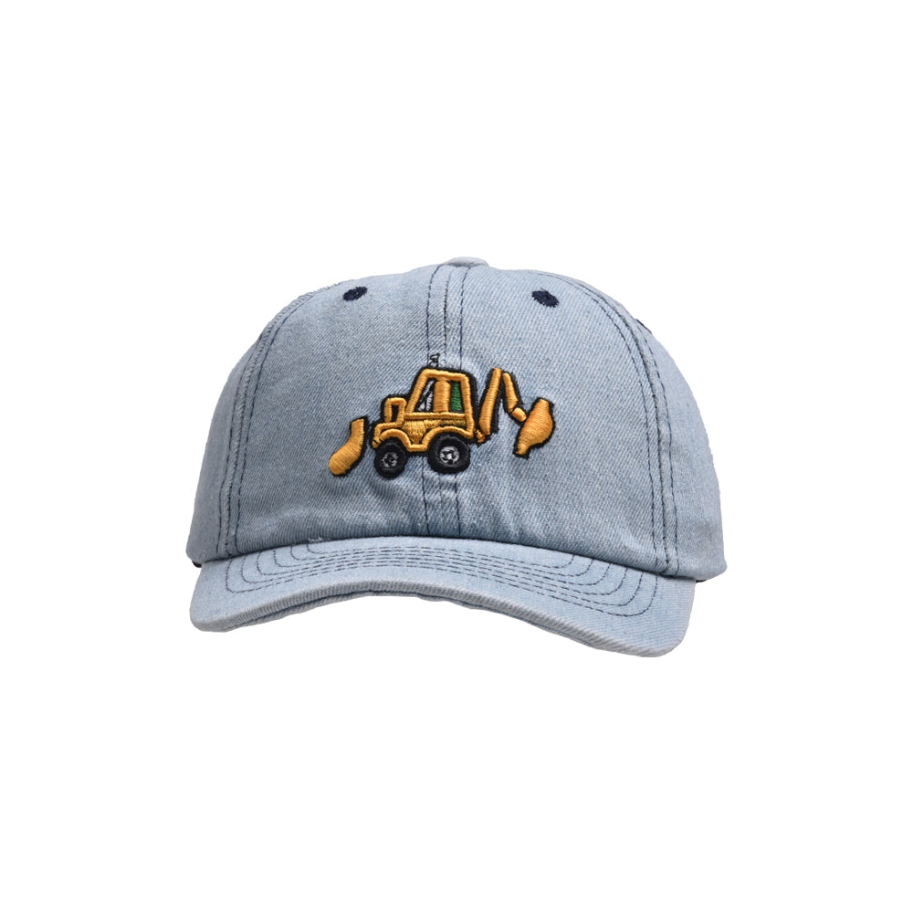 （Pre Order）Kid's Bulldozer Embroidered Baseball Cap