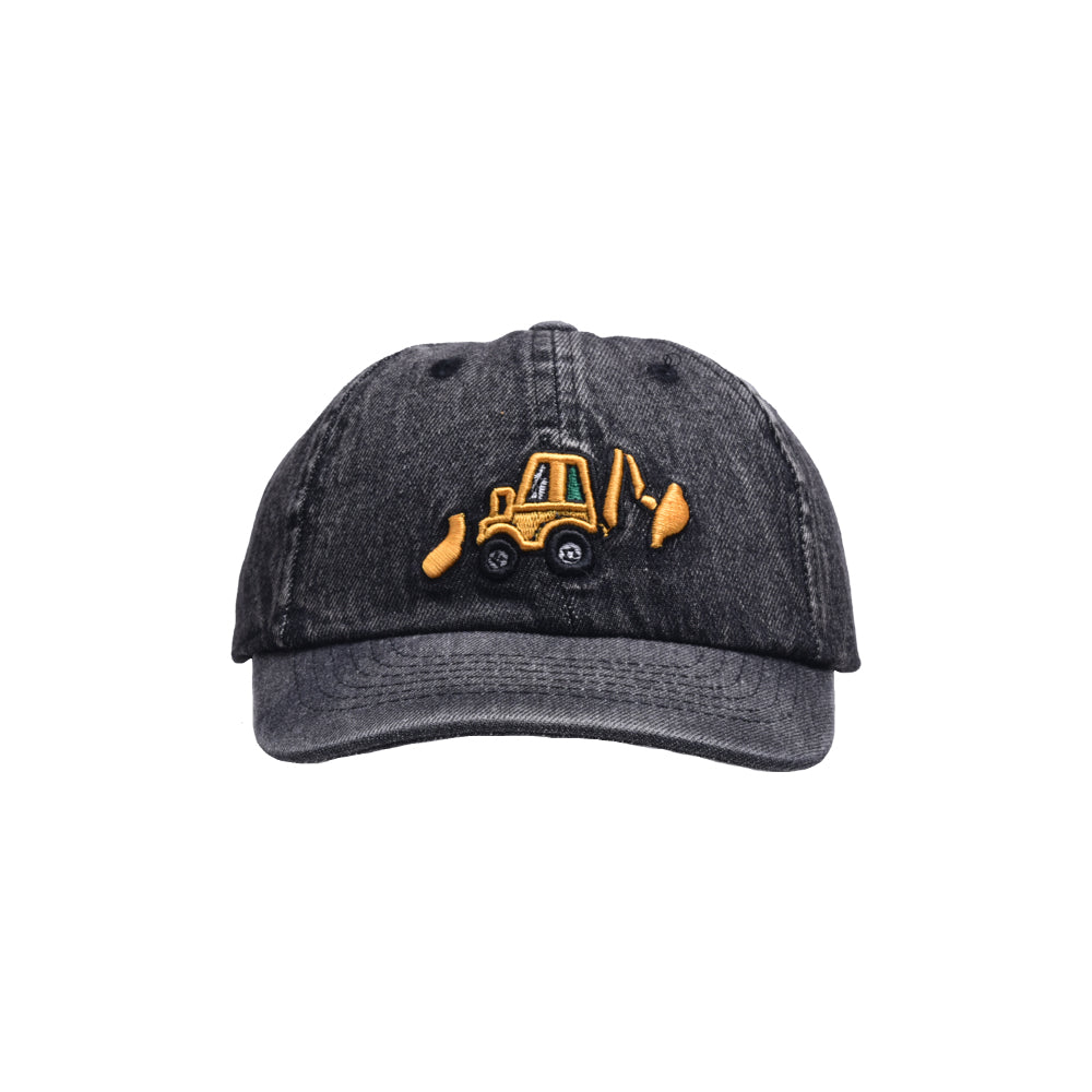 （Pre Order）Kid's Bulldozer Embroidered Baseball Cap