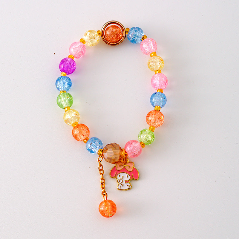 （Pre Order）Girls Cartoon Hanging Jewel Bracelet