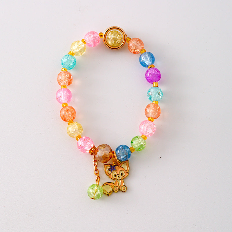 （Pre Order）Girls Cartoon Hanging Jewel Bracelet