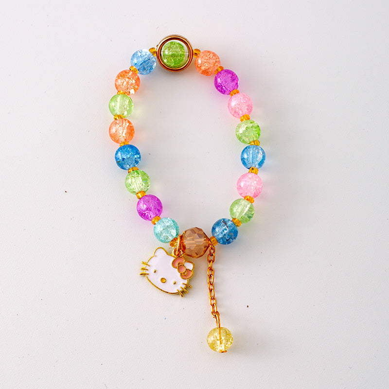 （Pre Order）Girls Cartoon Hanging Jewel Bracelet