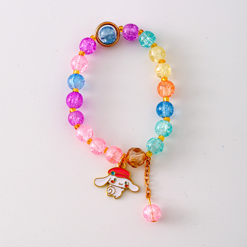 （Pre Order）Girls Cartoon Hanging Jewel Bracelet