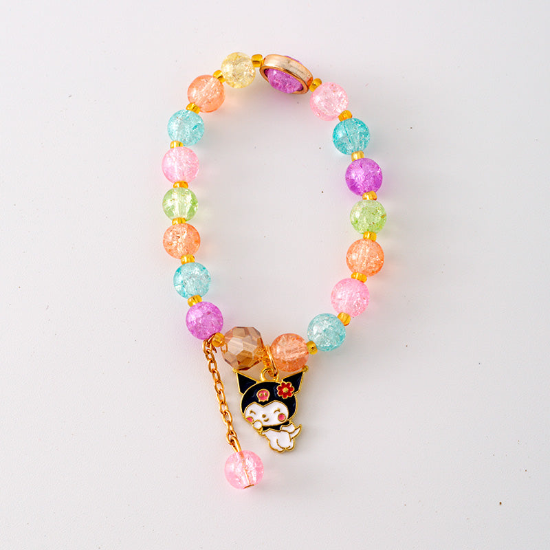 （Pre Order）Girls Cartoon Hanging Jewel Bracelet