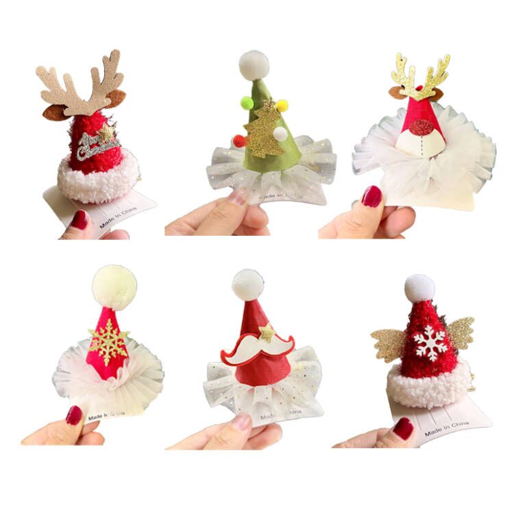 （Pre Order）Girls Christmas Hair Clip