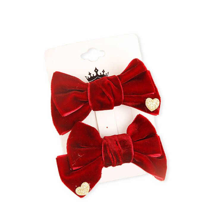 （Pre Order）Girls Christmas Headband and Hairclip