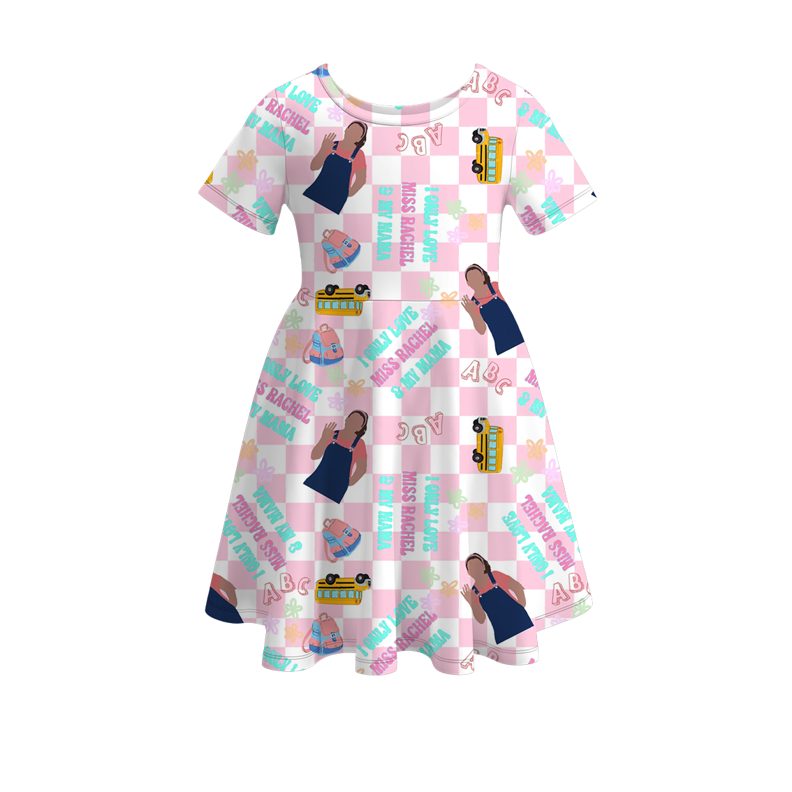 （Pre Order）Girls Summer Character Twirl Dress