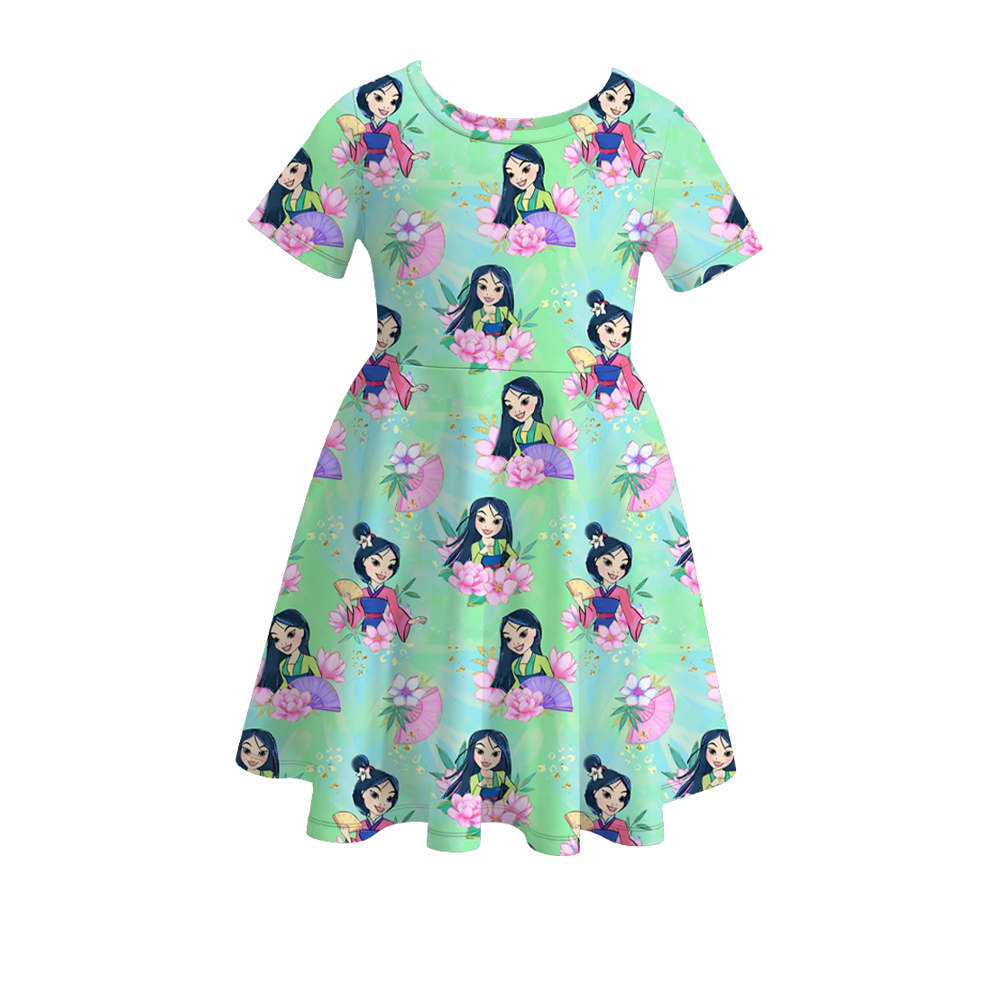 （Pre Order）Girls Summer Character Dress