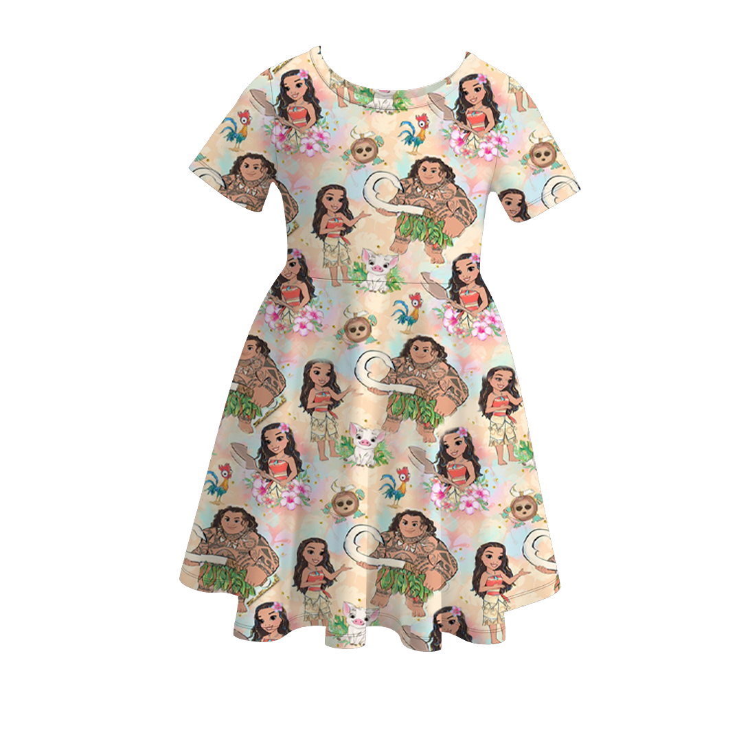 （Pre Order）Girls Summer Character Dress