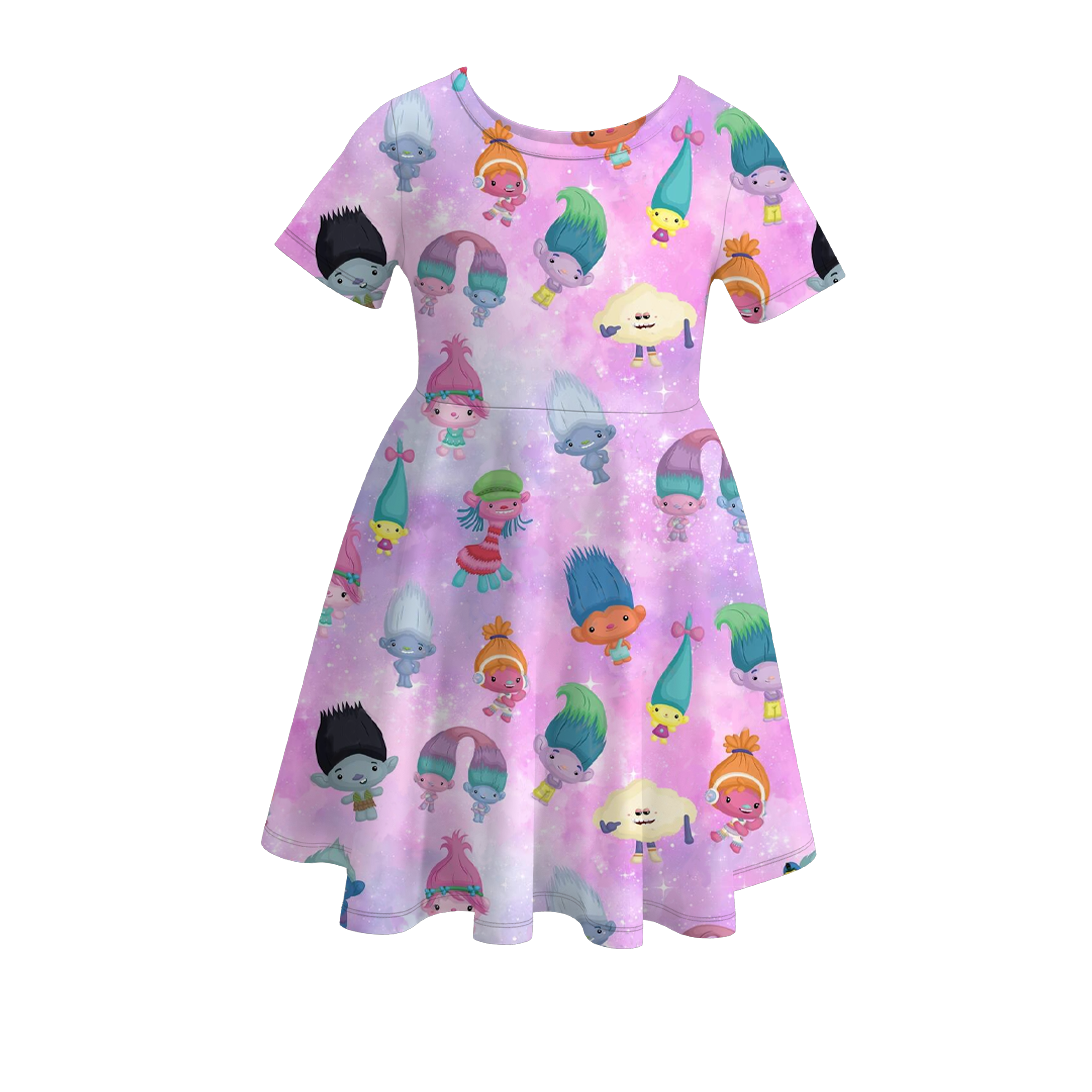 （Pre Order）Girls Summer Character Dress