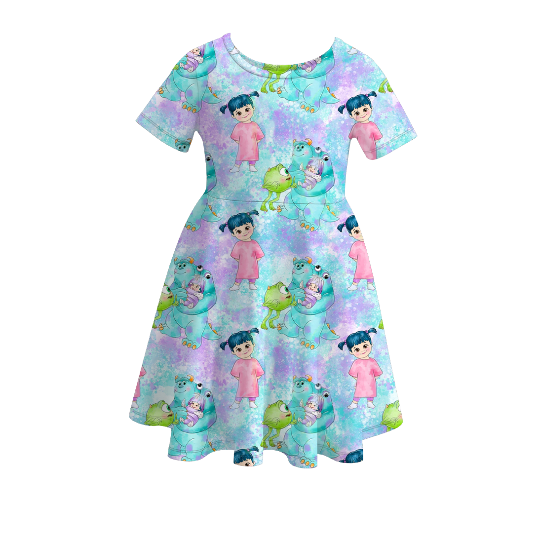 （Pre Order）Girls Summer Character Dress