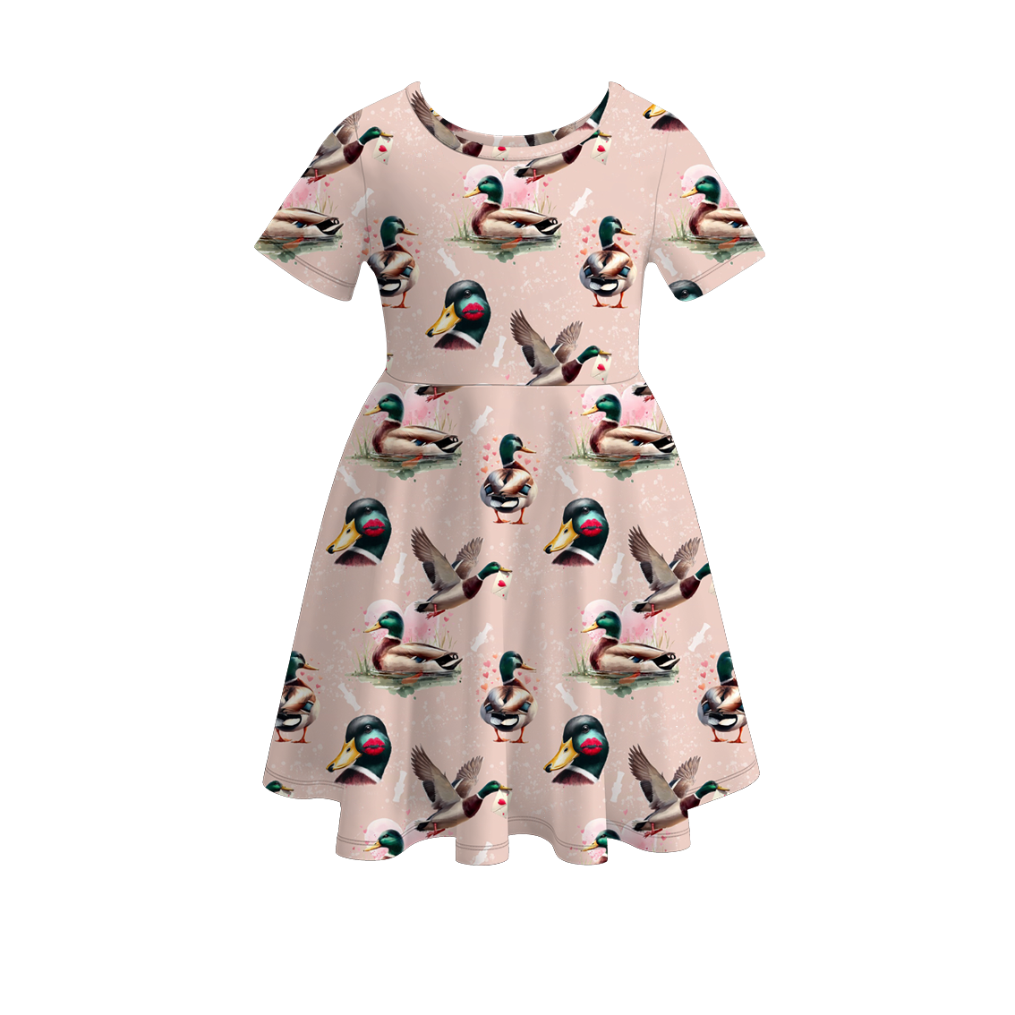 （Pre Order）Exclusive Summer Girls Migration Print Twirl Dress