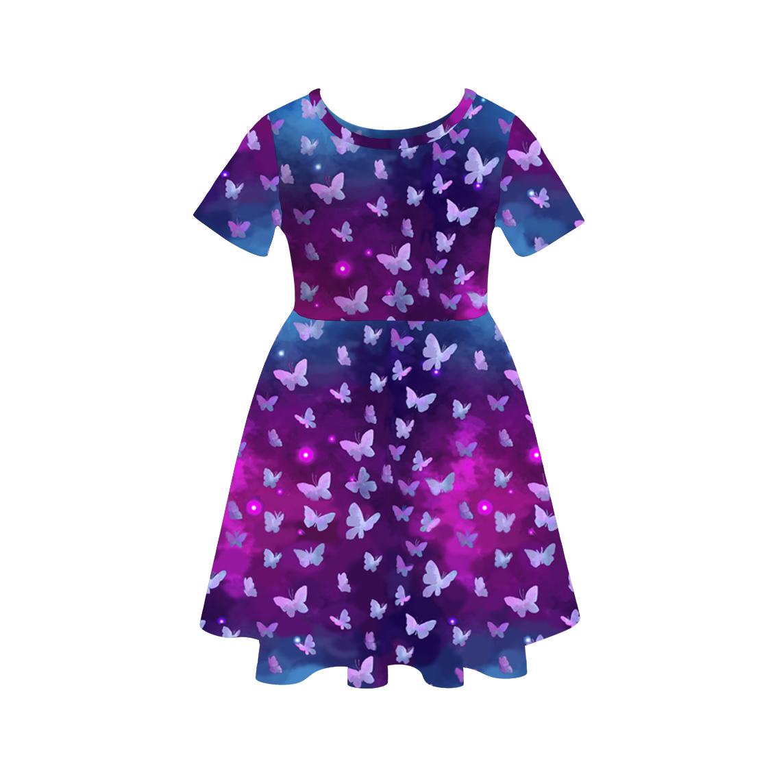 (Pre Order)Exclusived Girls Summer "Wish" Character Twirl Dress