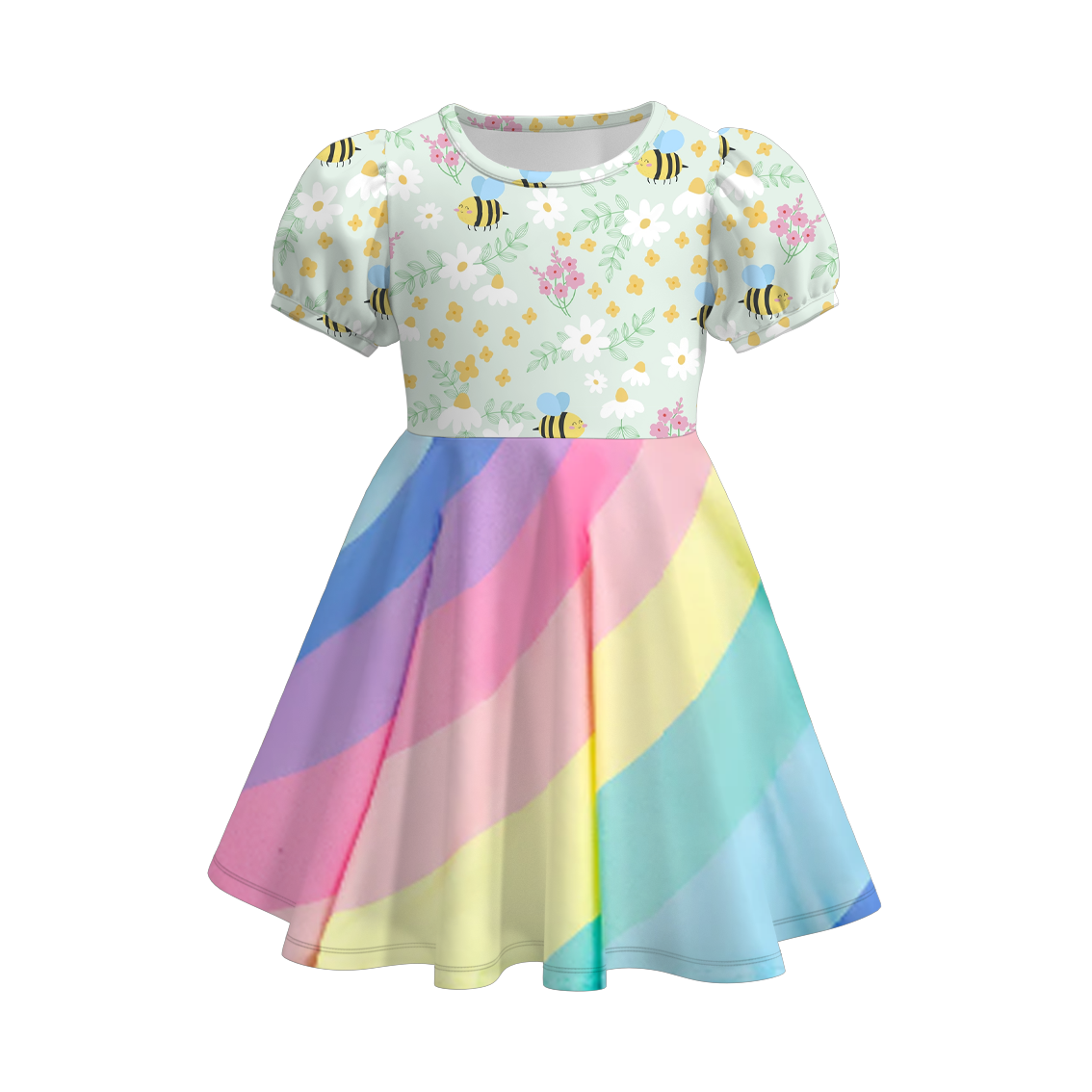 （Pre Order）Girls Bee Floral Dress