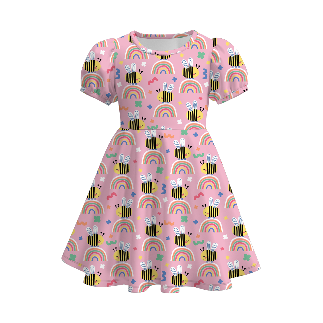 （Pre Order）Girls Bee Floral Dress