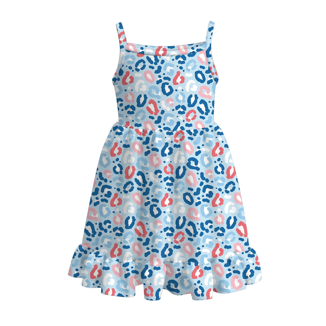 （Pre Order）Patriotic Print Strap Dress