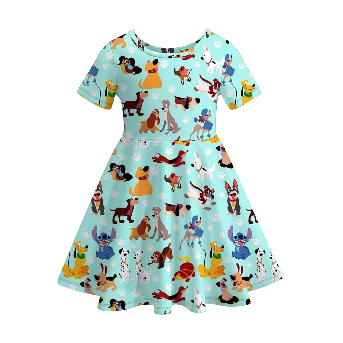 （Pre Order）Girls Summer Characters Dress